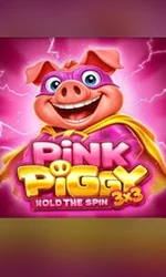 3X3 Pink Piggy Hold The Spin
