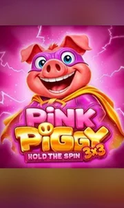 3X3 Pink Piggy Hold The Spin