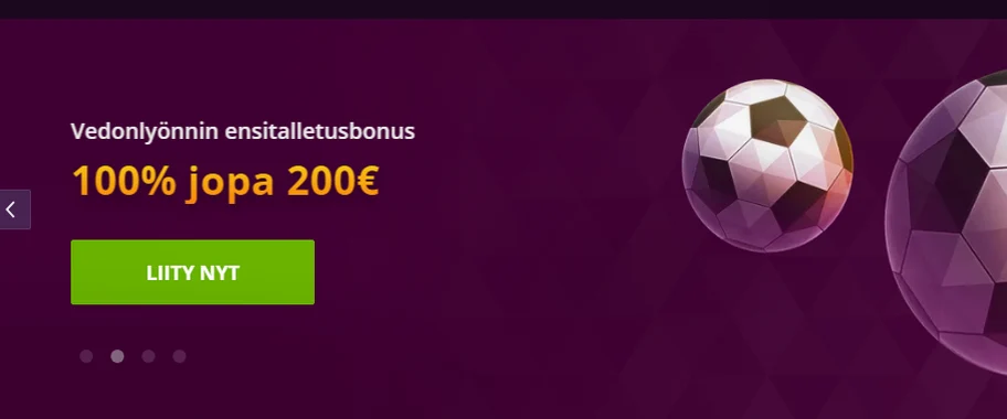 MalinaCasino — 100% asti 500 € + 200 ilmaiskierrosta